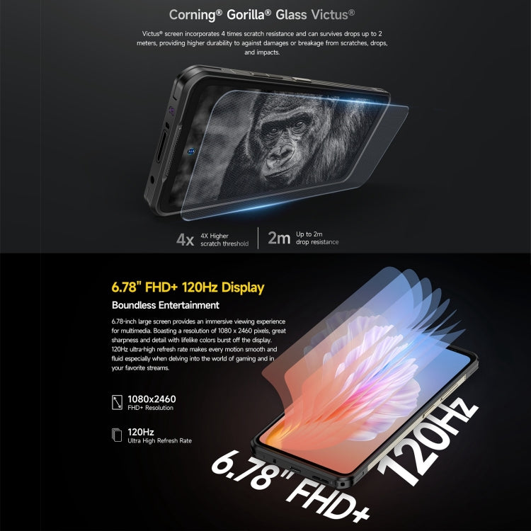Ulefone Armor 25T Rugged Phone, 6GB+256GB, Thermal Imaging, 6.78 inch Android 14 MediaTek Helio G99 Octa Core, Network: 4G, NFC, OTG, Armor 25T Ulefone Armor 25T Rugged Phone, 6GB+256GB, Thermal Imaging, 6.78 inch Android 14 MediaTek Helio G99 Octa Core, Network: 4G, NFC, OTG, Armor 25T